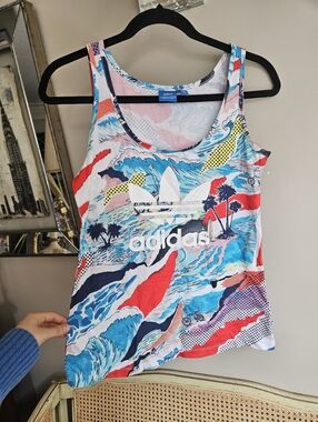Rare Adidas Venice Beach Tank Top - size small